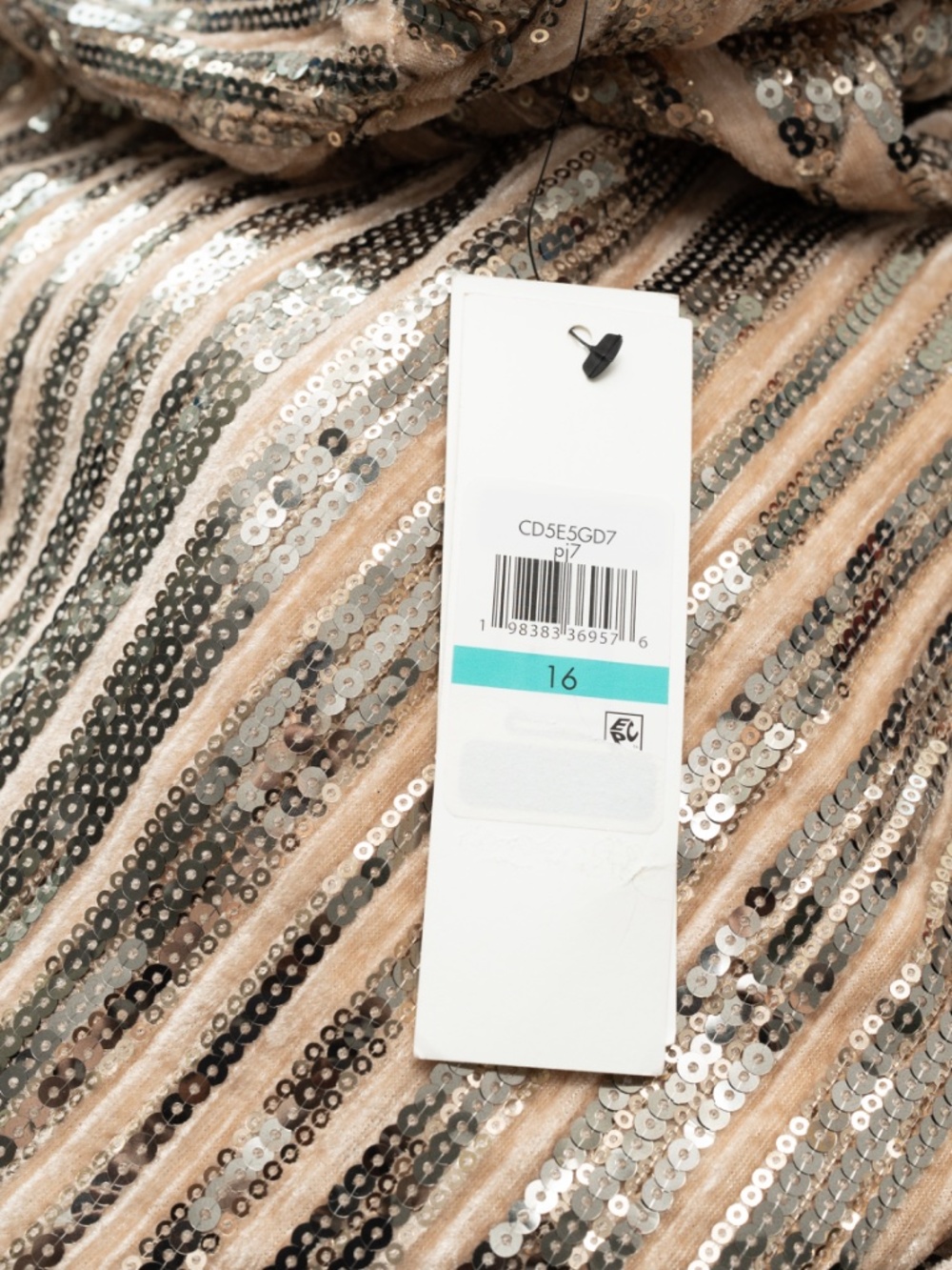 Calvin Klein - Sequin Sleeveless Midi Dress‎ - Picture 7 of 12